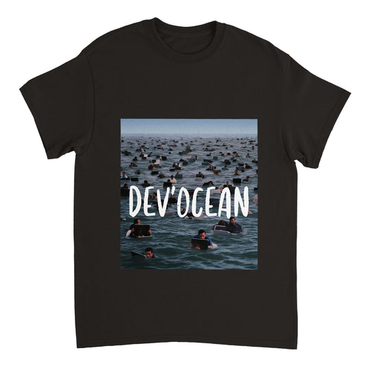 dev'ocean - Heavyweight Unisex Crewneck T-shirt
