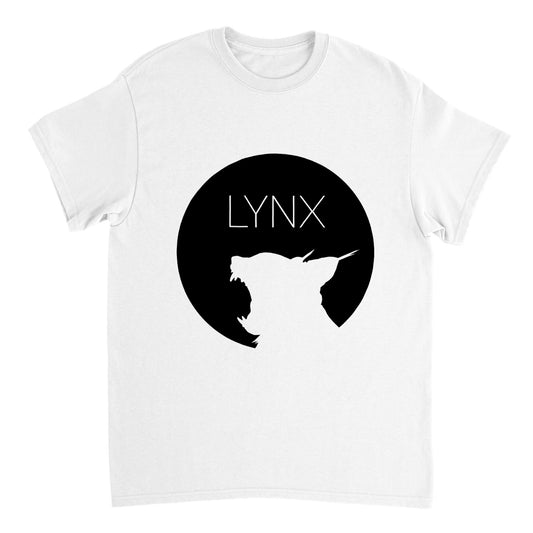 LYNX dark logo, T-shirt, unisex, crewneck